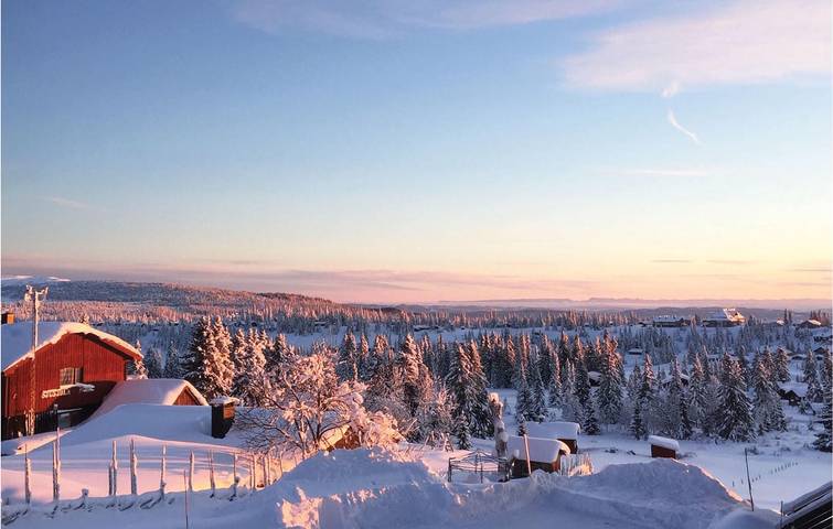 Gîte pour 8 personnes, avec terrasse dans Sjusjoen - 3