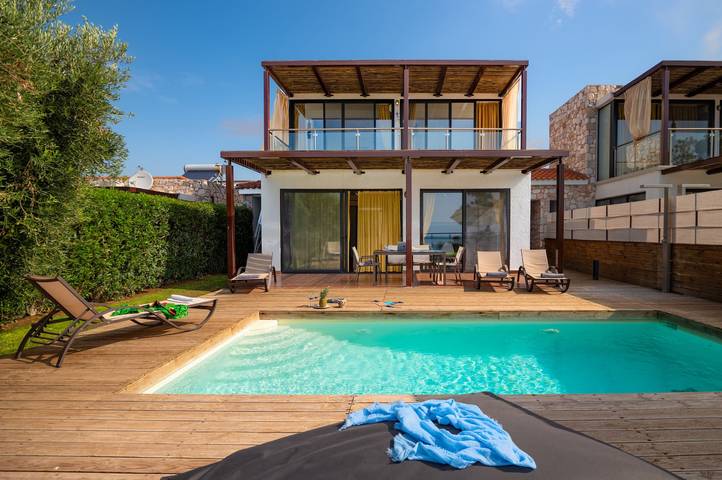 Ferienhaus für 6 Personen, mit Balkon und Terrasse sowie Garten und Ausblick in Griechenland - 2