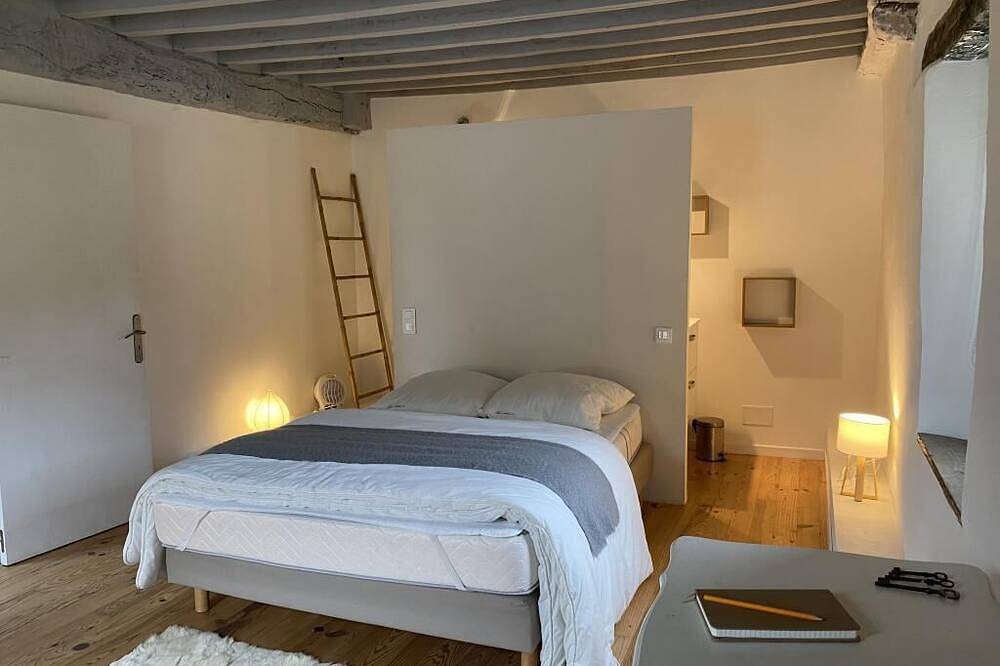 Superb contemporary gîte at the foot of the mountains, fireplace, wifi, barbecue in Issor, Béarn