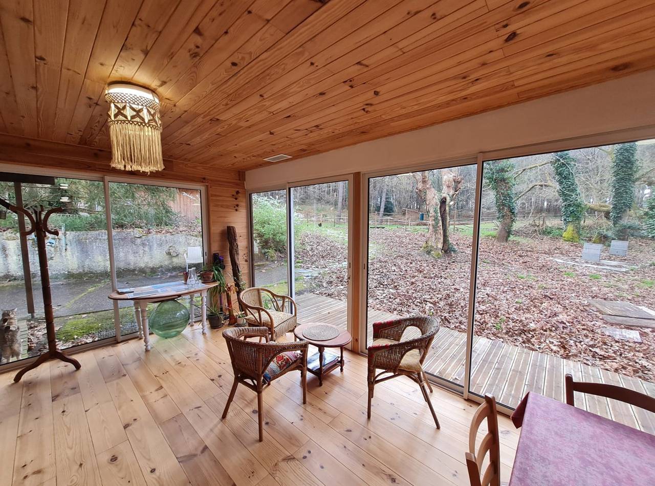 Chambres d'hôtes au cœur de la nature - Chambre blanche in Mios, Région d'Arcachon