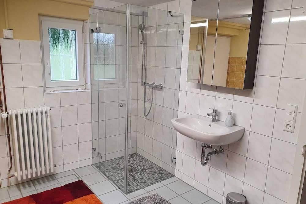 Ganze Wohnung, Souterrain Ferienwohnung, 50qm, 1 Schlafnische, 1 Schlafcouch. 1-2 Personen in Öhningen, Untersee