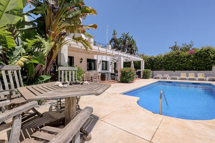 Villa pour 8 personnes, avec jardin, animaux acceptés à Marbella - 2