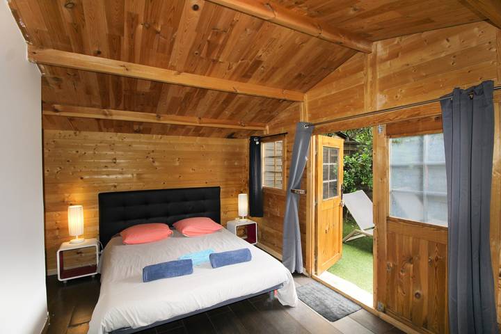 Bungalow pour 2 personnes, avec jardin en Corse