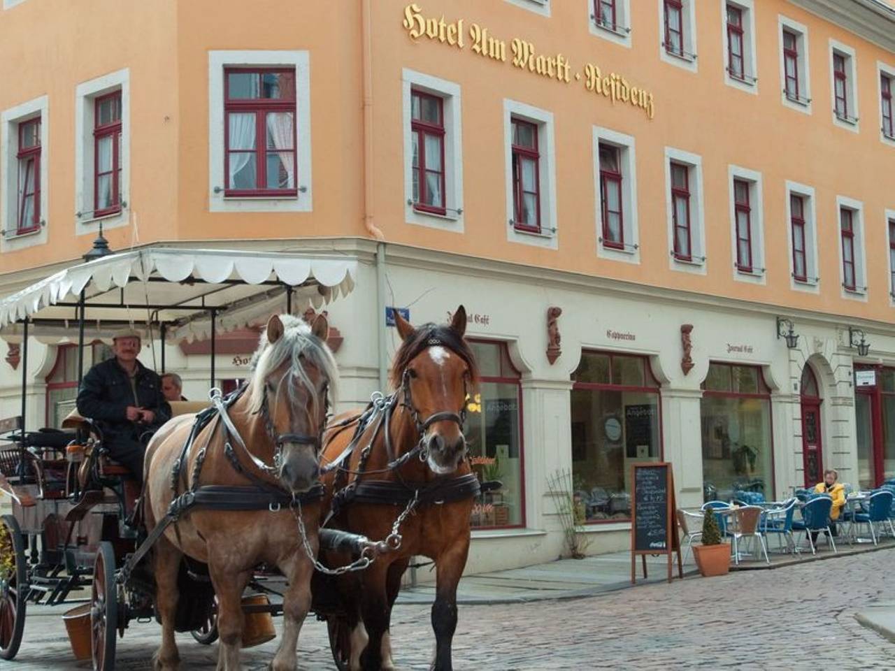 Hotel Residenz & Café am Markt - Doppelzimmer Standard in Meißen, Meißen Region
