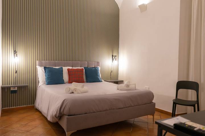 Chambre "Bacone" avec balcon, Wi-Fi et climatisation in Salerne, Côte Tyrrhénienne Campanie