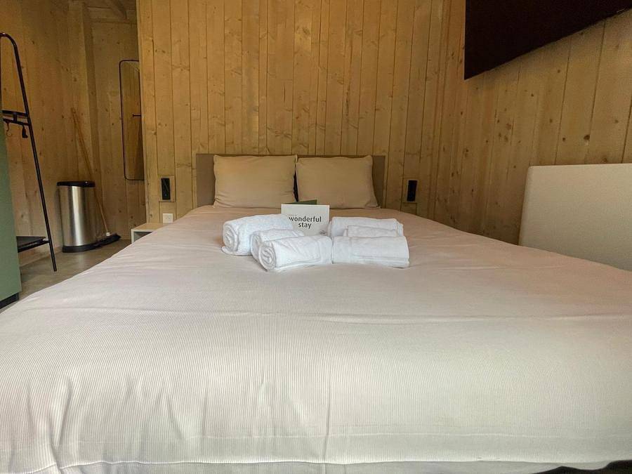 Camping Le Hameau de l'Ourthe - Lodge 2 personnes - Cocon de l'Ourthe in Houffalize, Région de Bastogne
