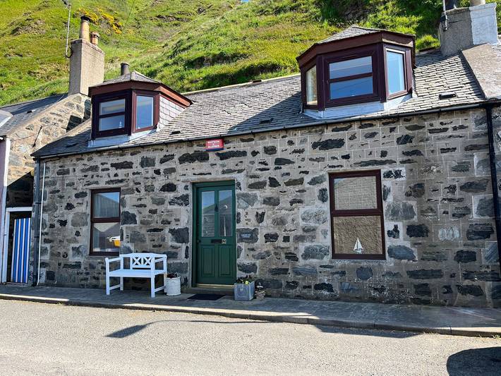 Holiday rental for 4 people, with garden in Aberdeenshire