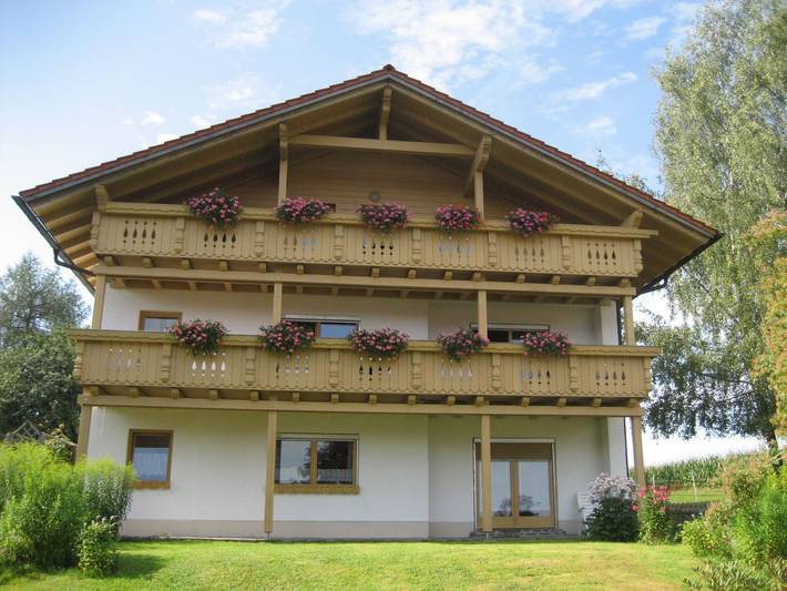 Ferienwohnung für 3 Personen, mit Balkon und Garten in Kirchberg im Wald - 2