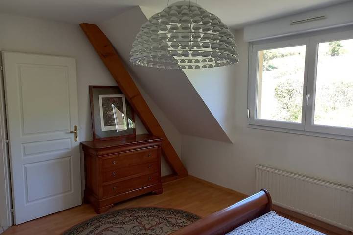 Appartement entier, Appartement 130 m² - Vue panoramique sur le piémont Vosgien et Kb la médiévale in Kaysersberg, Parc naturel régional des Ballons des Vosges
