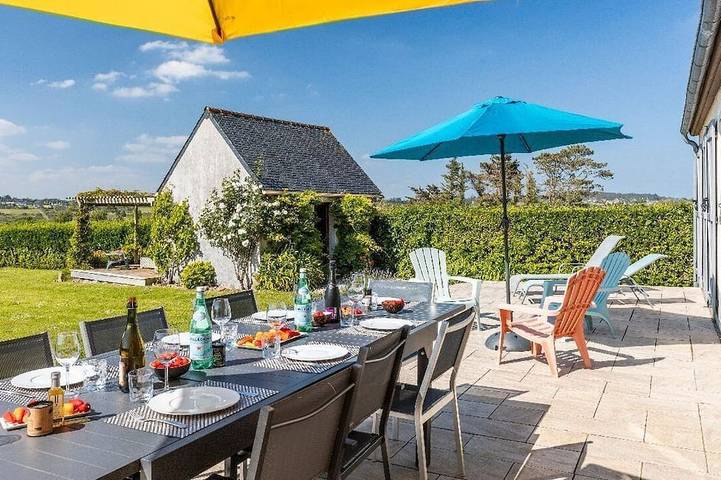 Location de vacances pour 9 personnes, animaux acceptés dans Plage De Goulien
