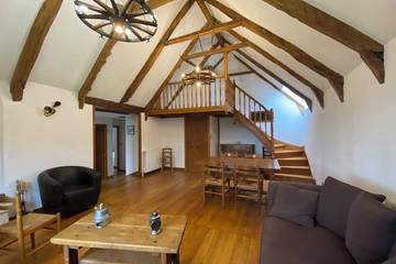 Gîte pour 7 personnes, avec balcon et jardin dans Vimenet