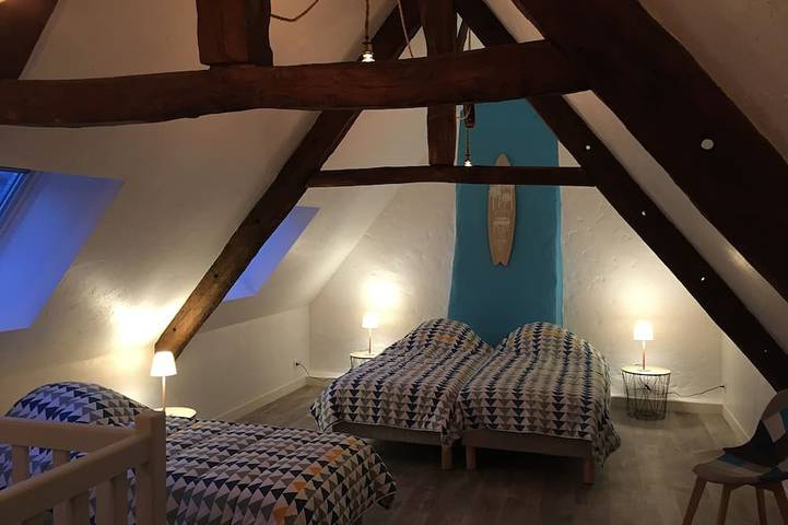 Location de vacances pour 5 personnes, avec terrasse et jardin dans Chapelle de Saint-Cado - 2