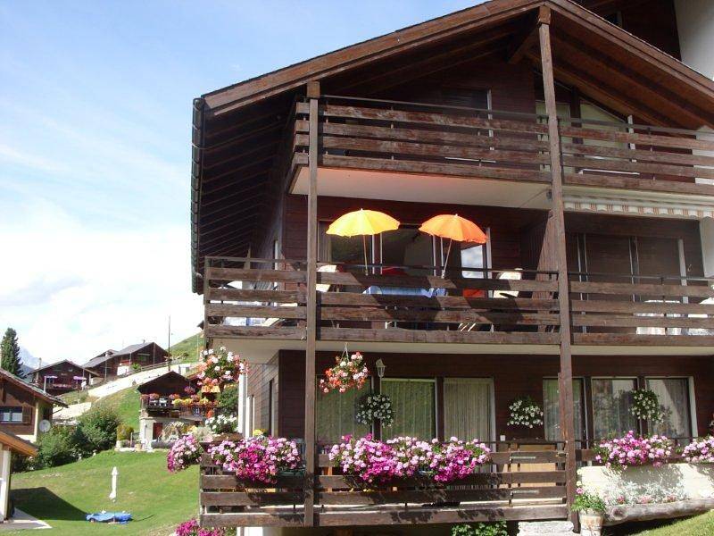 Ganze Ferienwohnung, Ferienwohnung Residence Fewo Sarah - 6-Bettwohnung in Grächen, Walliser Alpen