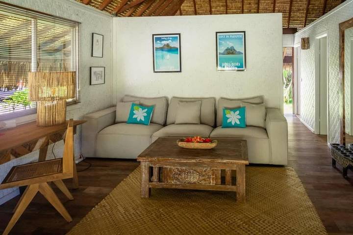 Location de vacances pour 4 personnes, avec terrasse et jardin dans Bora Bora - 2