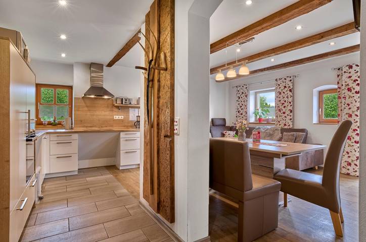 Ferienwohnung für 6 Personen, mit Balkon und Balkon/Terrasse sowie Whirlpool und Terrasse in Arrach