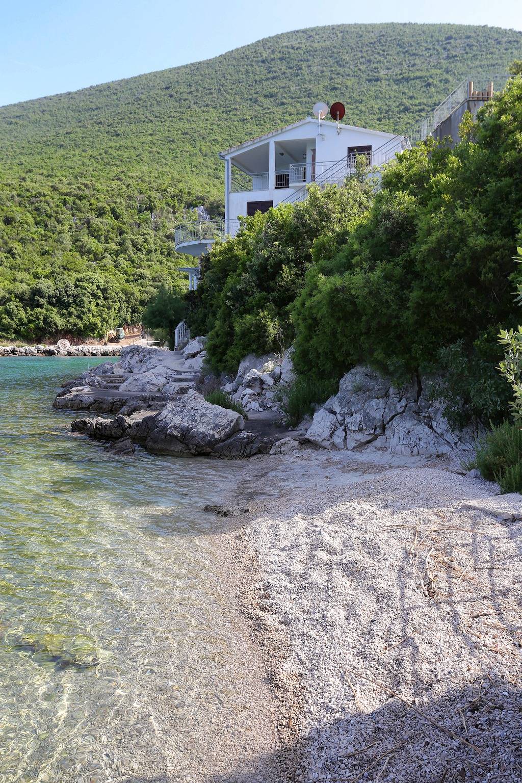 Ganze Wohnung, 2-Zimmer-Ferienwohnung am Strand Bucht Slivnica - Velika Prapratna, Peljesac A-10106-c in Trpanj, Dubrovnik-Neretva
