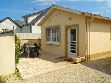 Gîte pour 5 personnes, avec terrasse, animaux acceptés à Saint-Côme-de-Fresné