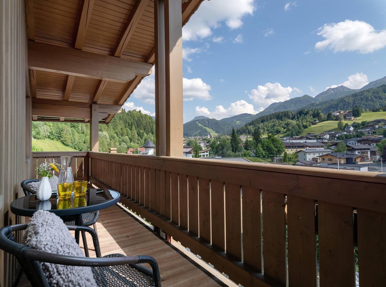 Ganze Ferienwohnung, 2-Personenwohnung "Luft" in Loferer und Leoganger Steinberge, Fieberbrunn