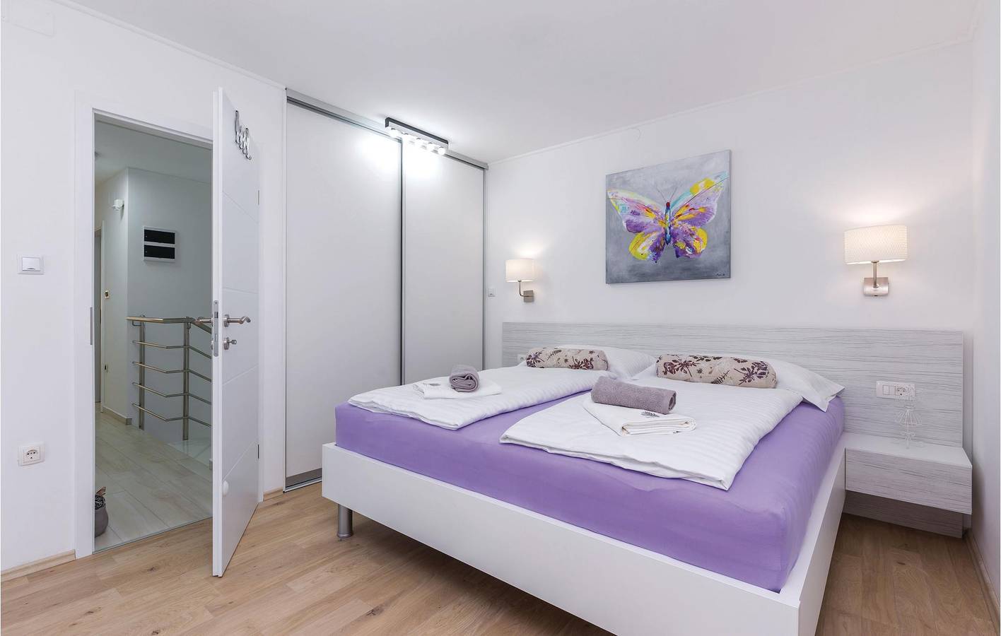 Geräumige Ferienwohnung mit Terrasse, WLAN und Parkplatz in der Nähe des Stadtzentrums von Grizane in Grizane, Primorje-Gorski Kotar