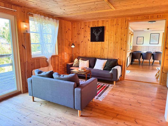 Stuga Gösjön – Ferienhaus direkt am See in Berga, Småland in Högsby