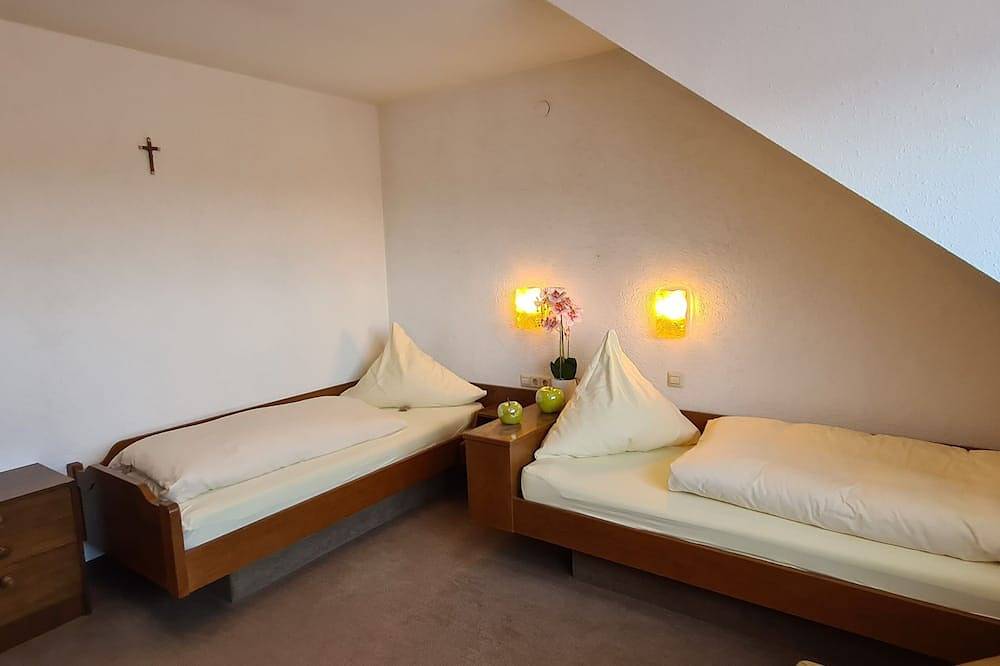 Ganze Wohnung, Doppelzimmer Bergblick mit 2 Einzelbetten - Pension Hauber in Suedlicher Schwarzwald, Herrischried