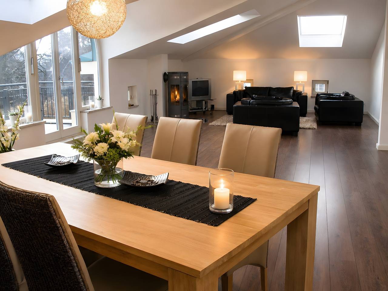 Ganze Wohnung, Premium-Loft direkt am Wasser mit 3 Balkonen in Schloss Sanssouci, Potsdam und Umgebung