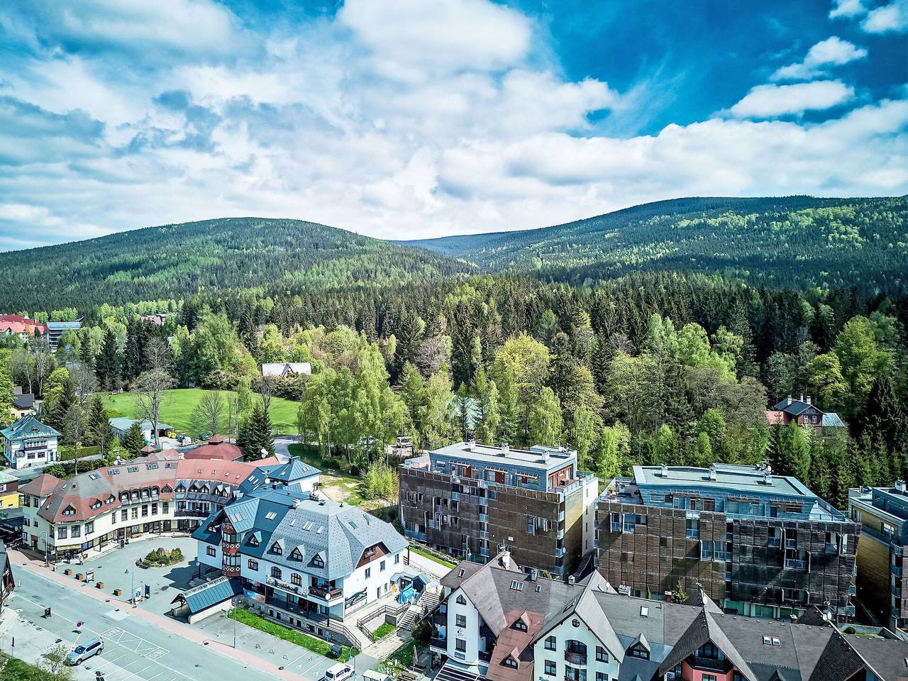 Geheel appartement, Harrachov 67 - Čertovka U Jelena 67.1 in Harrachov, Reuzengebergte