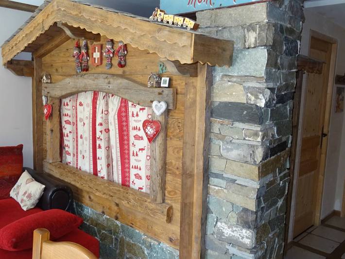 Ganze Wohnung, Komfortable 4-Zimmer-Wohnung, 9 Pers., Zentrumsnähe, Parken, große Terrasse in Les Gets, Les Portes du Soleil
