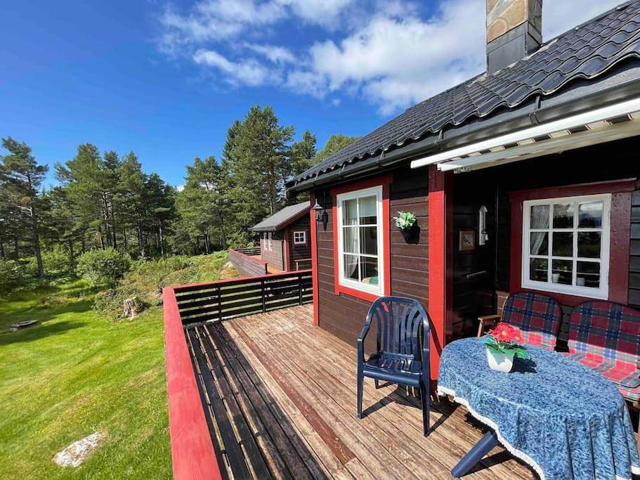 Ganze Wohnung, Sjarmerende hytte omgitt av vakker natur in Molde, Nördliches Fjordnorwegen