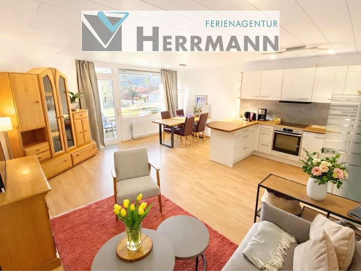 Ferienwohnung für 4 Personen, mit Balkon und Sauna sowie Ausblick in Füssen