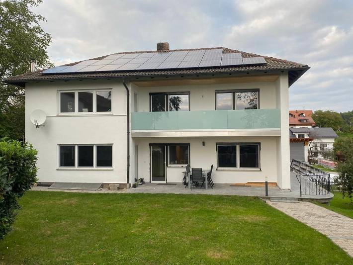 Ferienwohnung für 3 Personen, mit Garten und Ausblick sowie Balkon, mit Haustier - 1