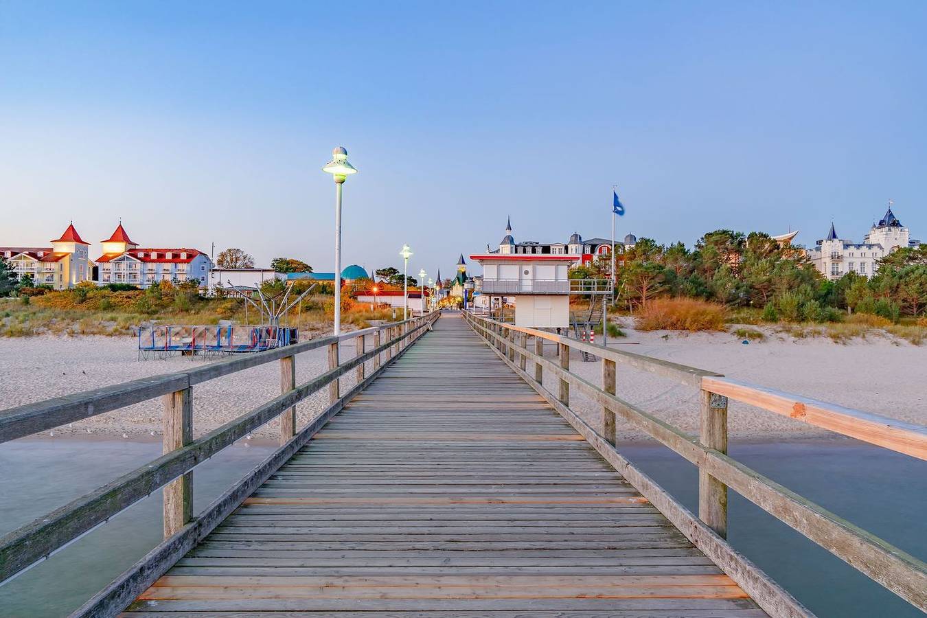Appartement entier, Dünenresidenz 16 - helle und moderne Ferienwohnung in Zinnowitz mit Balkon in Zinnowitz, Usedomer Norden