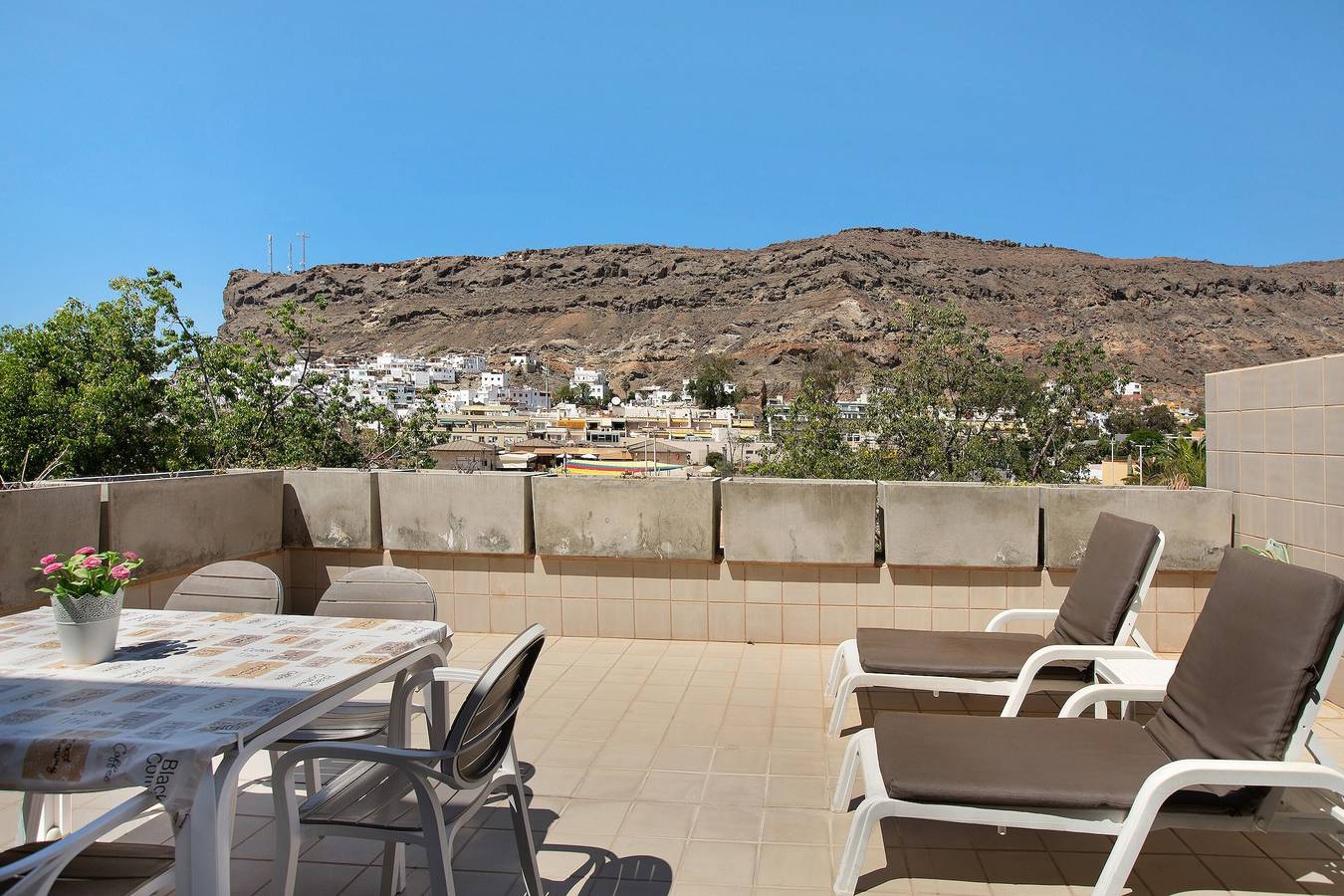 Casa de vacaciones "Ca Luis" con vistas a la montaña, jardín y Wi-Fi in Puerto de Mogan, Lomo Quiebre