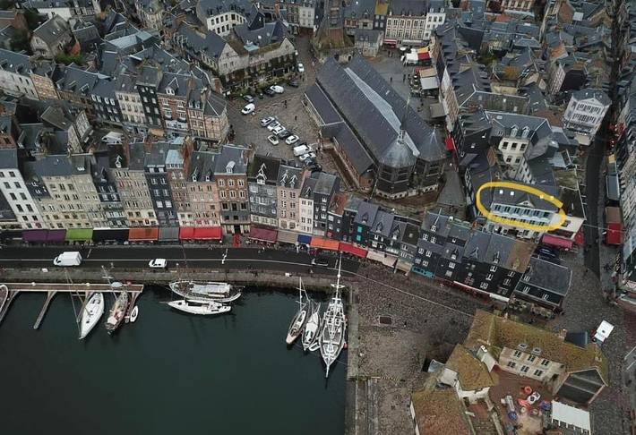 Gîte pour 5 personnes, avec vue dans Port De Honfleur - 3