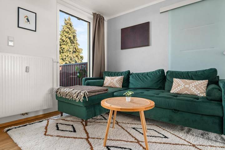 Bauernhof für 6 Personen, mit Terrasse und Ausblick