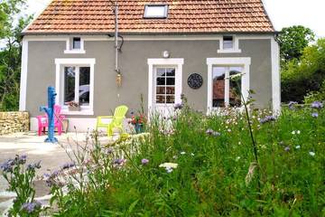 Gîte pour 5 personnes, avec jardin et terrasse à Saint-Maurice-en-Cotentin
