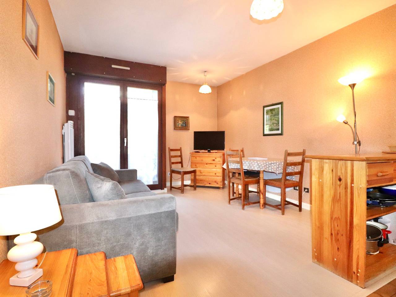 Gehele studio, Studio voor 2 personen met balkon in Annecy-le-Vieux, Annecy (commune)