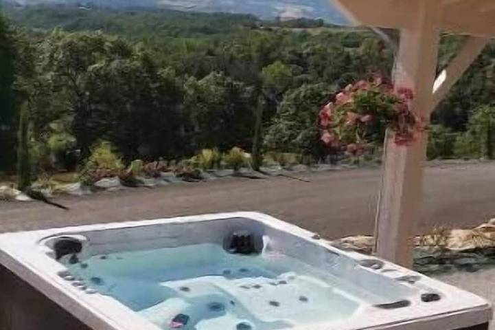 Maison de vacances pour 15 personnes, avec jacuzzi et terrasse