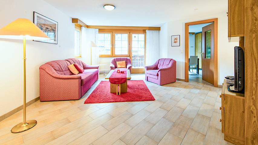 Ganze Ferienwohnung, Evita 2. Og in Saas-Grund, Walliser Alpen