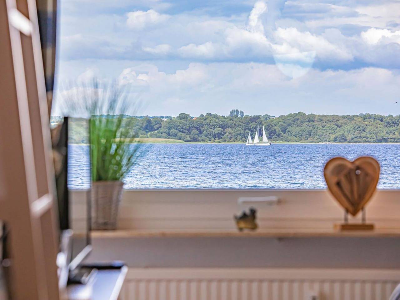 Ganze Ferienwohnung, Fewo1846 - Meersinne - fewo1846 - Meersinne / charmante 1,5-Zimmer-Wohnung mit Balkon und Fördeblick in Holnis, Glücksburg