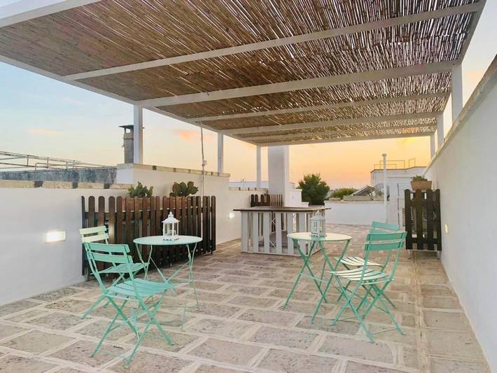 B&b per 2 persone, con terrazza a Melendugno