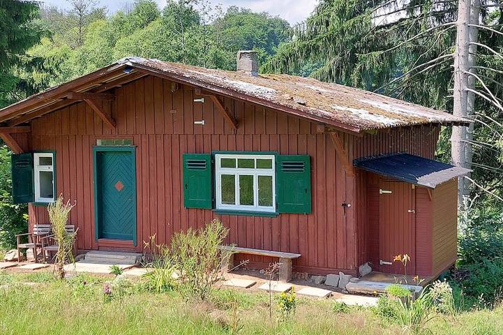 Blockhütte für 6 Personen, mit Balkon, mit Haustier am Vogelsberg Region
