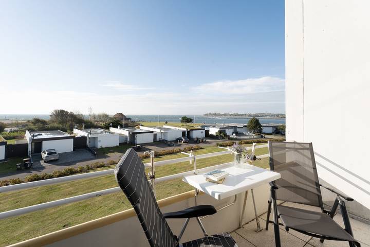 Ferienwohnung für 4 Personen, mit Balkon, kinderfreundlich in Burgtiefe