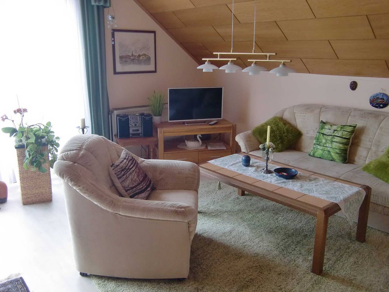 Ganze Ferienwohnung, Ferienwohnung Krohn - 3-Zi.-Fewo, bis 4 Pers., Og, Balkon in Neustadt in Holstein, Ostholstein