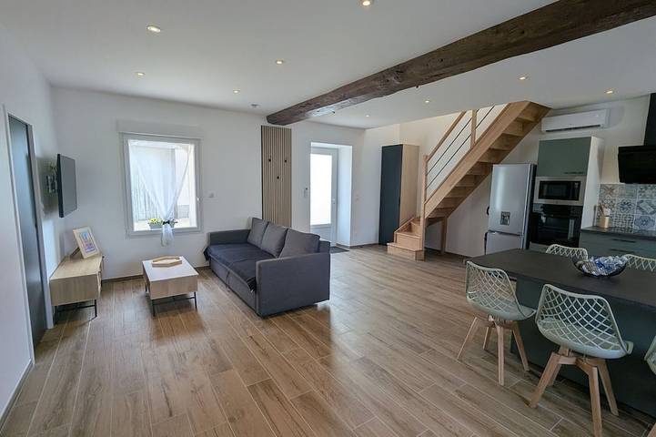 Gîte pour 4 personnes, avec jardin