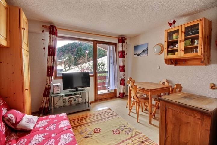 Studio pour 4 personnes, avec balcon