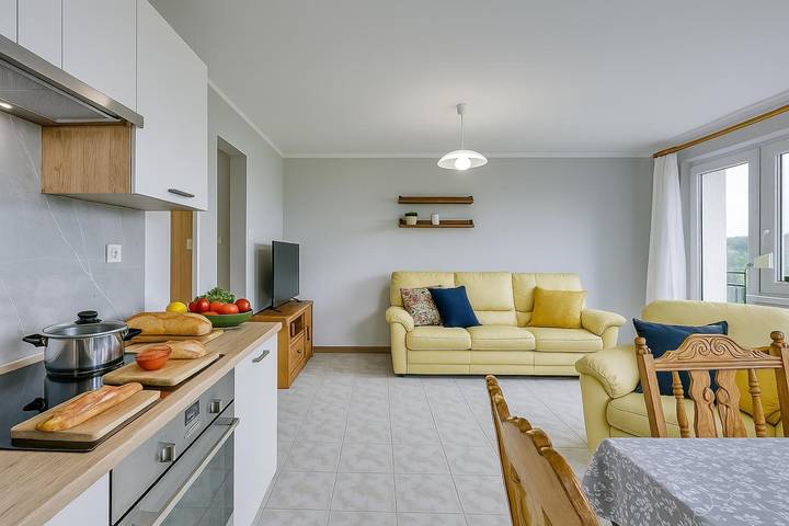 Ferienwohnung für 6 Personen, mit Balkon