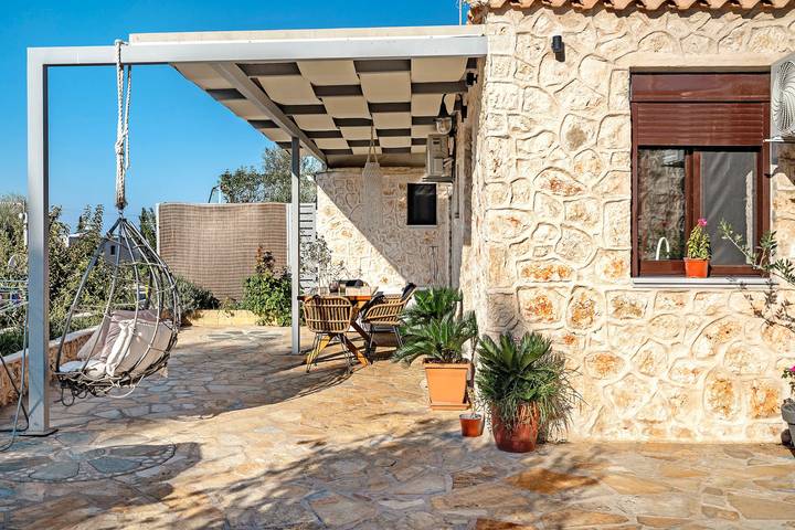 Ferienwohnung für 4 Personen, mit Garten auf Lefkada