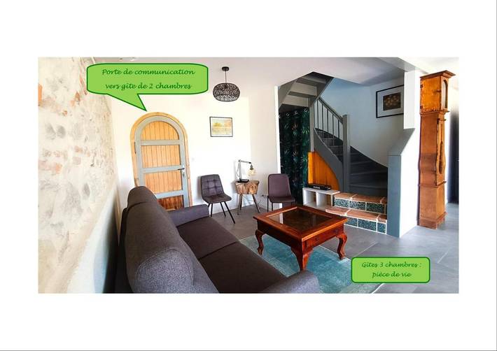 Location de vacances pour 8 personnes, avec vue et jardin à Puybegon - 4