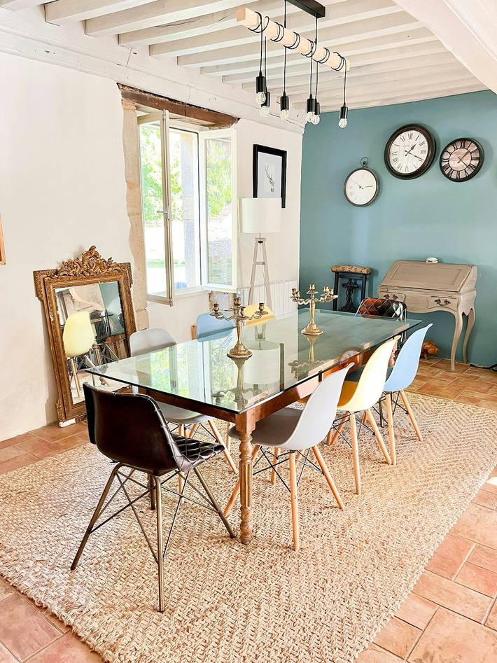 Ferienhaus für 10 Personen, mit Garten, kinderfreundlich im Naturpark Morvan